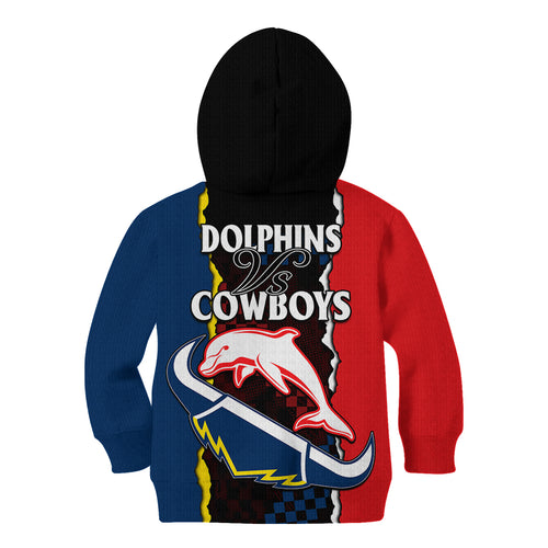 nrl-combine-dolphins-and-cowboys-kid-hoodie