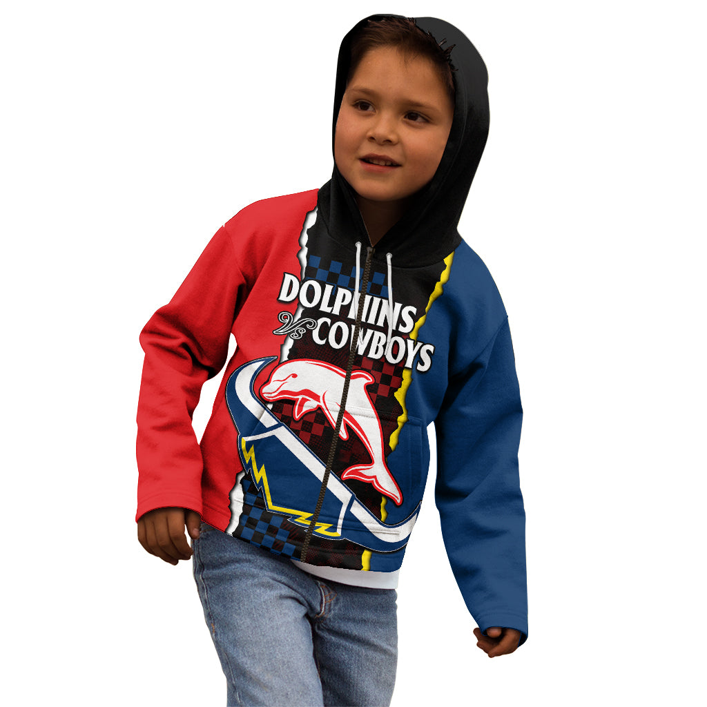 nrl-combine-dolphins-and-cowboys-kid-hoodie