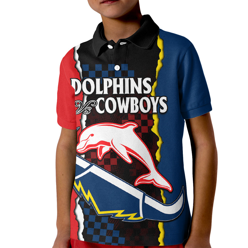 nrl-combine-dolphins-and-cowboys-kid-polo-shirt