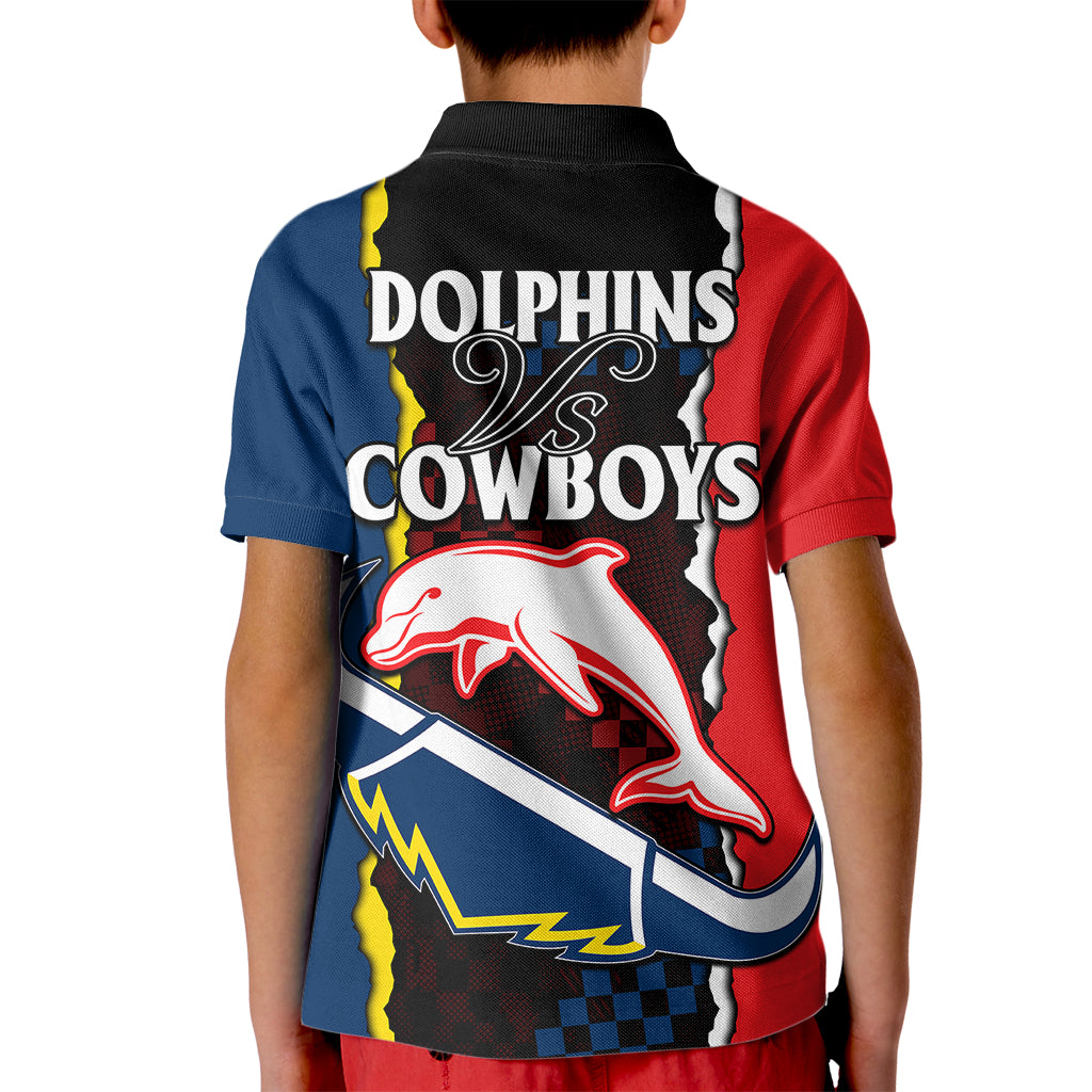 nrl-combine-dolphins-and-cowboys-kid-polo-shirt