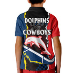 nrl-combine-dolphins-and-cowboys-kid-polo-shirt