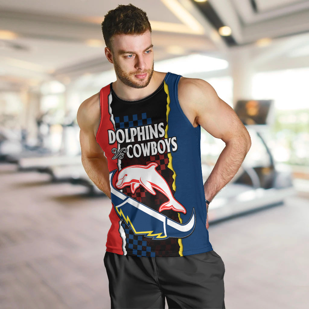 nrl-combine-dolphins-and-cowboys-men-tank-top