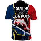 nrl-combine-dolphins-and-cowboys-polo-shirt