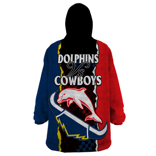 nrl-combine-dolphins-and-cowboys-wearable-blanket-hoodie