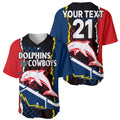 custom-text-and-number-nrl-combine-dolphins-and-cowboys-baseball-jersey