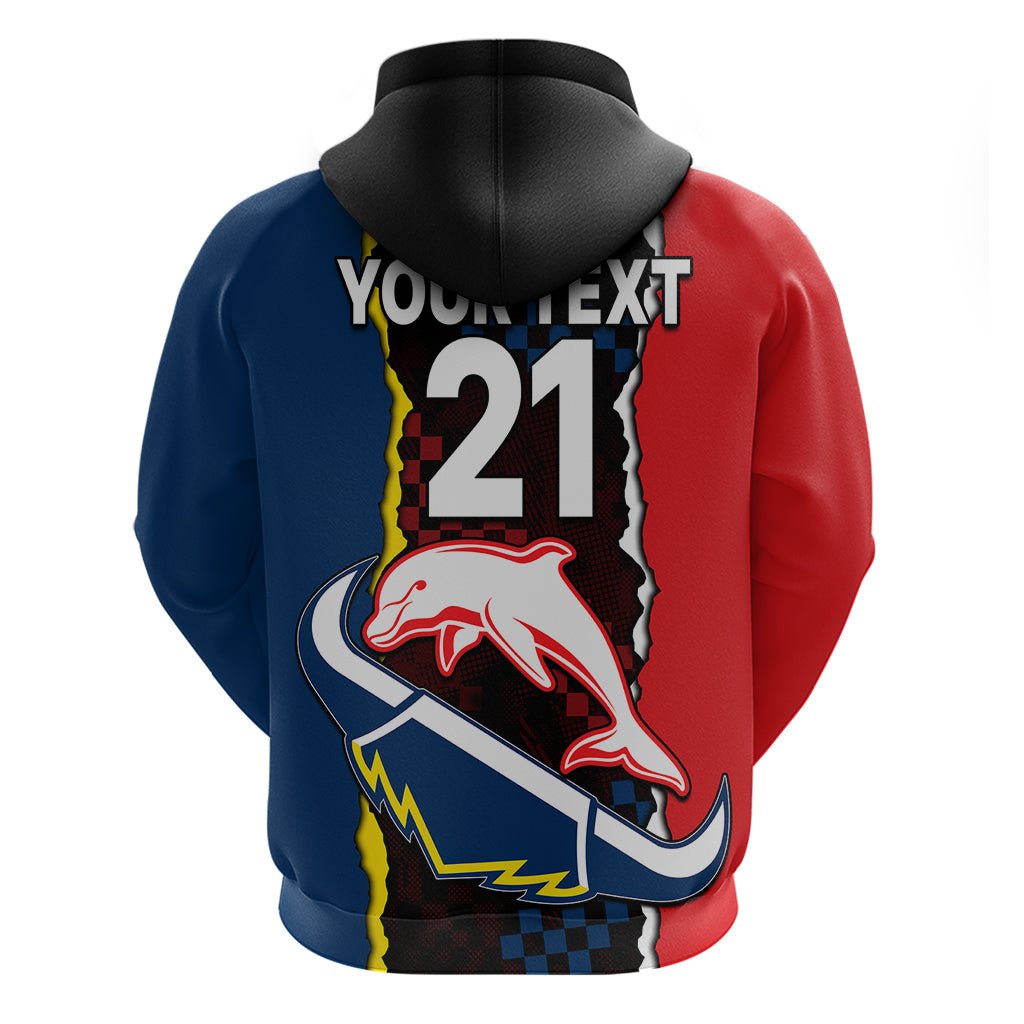 custom-text-and-number-nrl-combine-dolphins-and-cowboys-hoodie