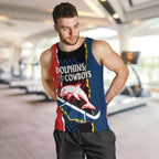 custom-text-and-number-nrl-combine-dolphins-and-cowboys-men-tank-top