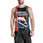 custom-text-and-number-nrl-combine-dolphins-and-cowboys-men-tank-top
