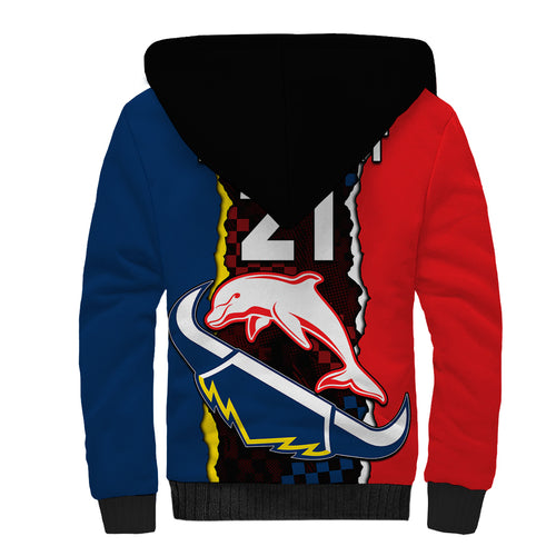 custom-text-and-number-nrl-combine-dolphins-and-cowboys-sherpa-hoodie