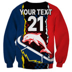 custom-text-and-number-nrl-combine-dolphins-and-cowboys-sweatshirt