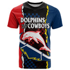 custom-text-and-number-nrl-combine-dolphins-and-cowboys-t-shirt