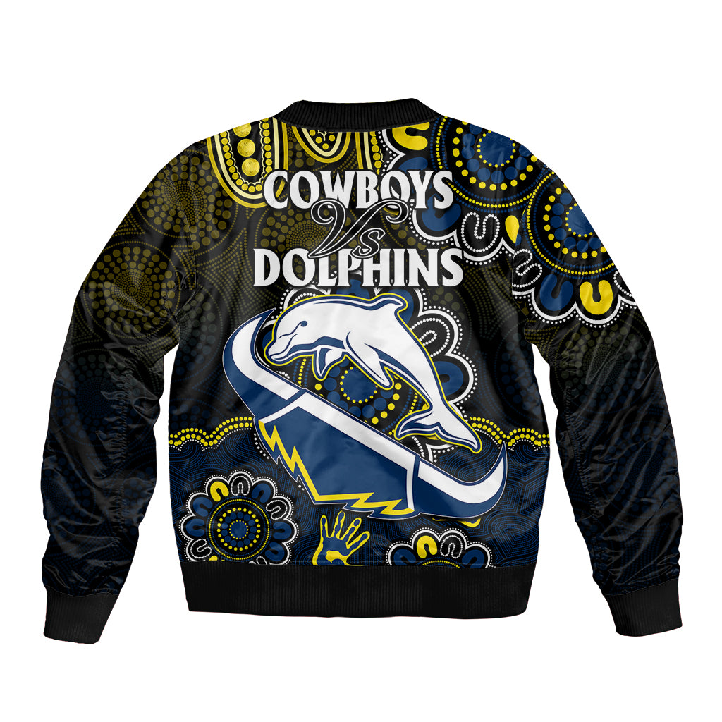 nrl-combine-dolphins-and-cowboys-bomber-jacket-aboriginal