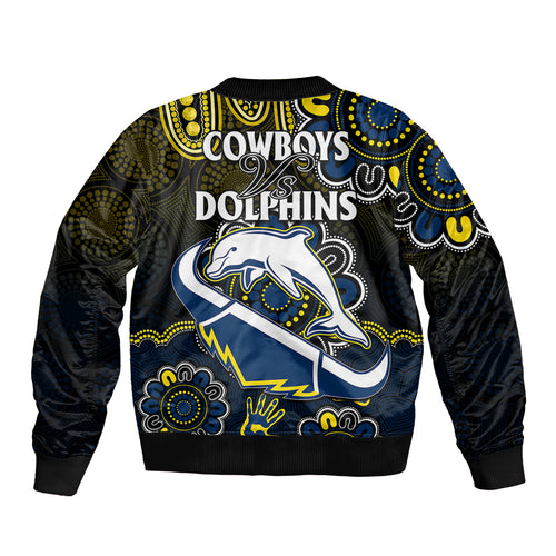 nrl-combine-dolphins-and-cowboys-bomber-jacket-aboriginal
