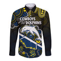 nrl-combine-dolphins-and-cowboys-long-sleeve-button-shirt-aboriginal