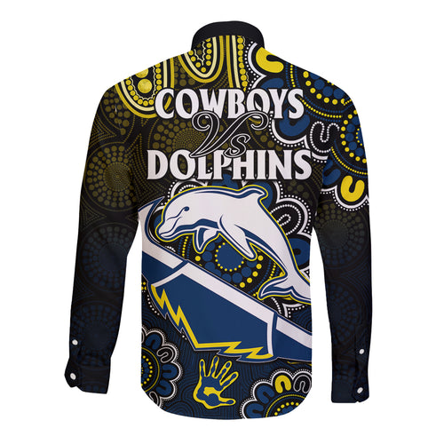 nrl-combine-dolphins-and-cowboys-long-sleeve-button-shirt-aboriginal