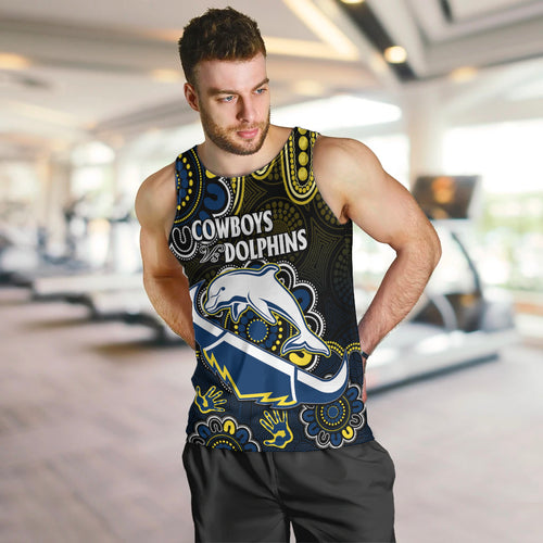 nrl-combine-dolphins-and-cowboys-men-tank-top-aboriginal