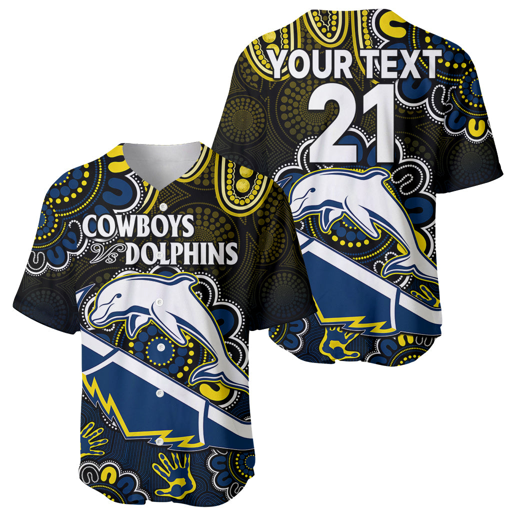 custom-text-and-number-nrl-combine-dolphins-and-cowboys-baseball-jersey-aboriginal