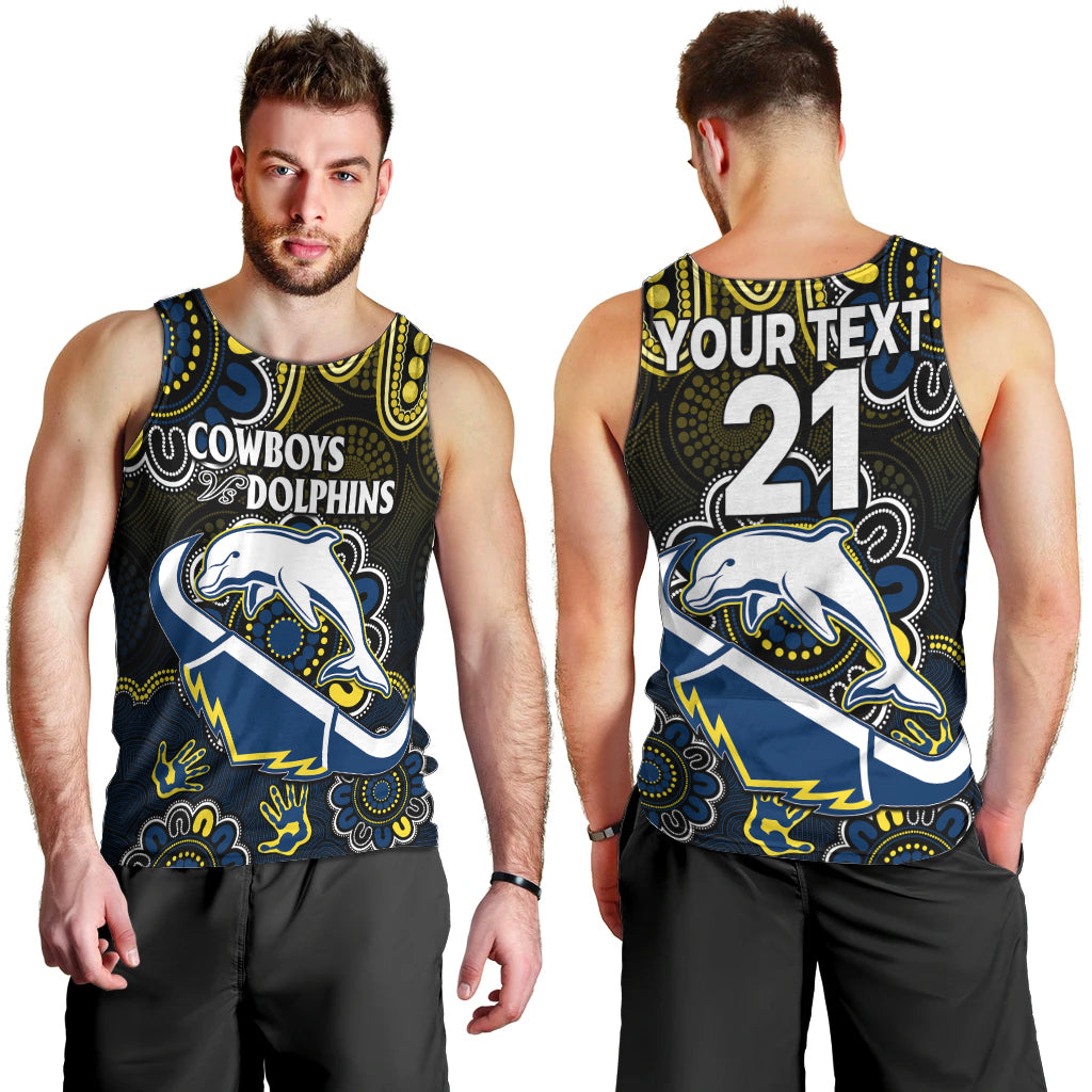 custom-text-and-number-nrl-combine-dolphins-and-cowboys-men-tank-top-aboriginal