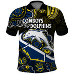 custom-text-and-number-nrl-combine-dolphins-and-cowboys-polo-shirt-aboriginal