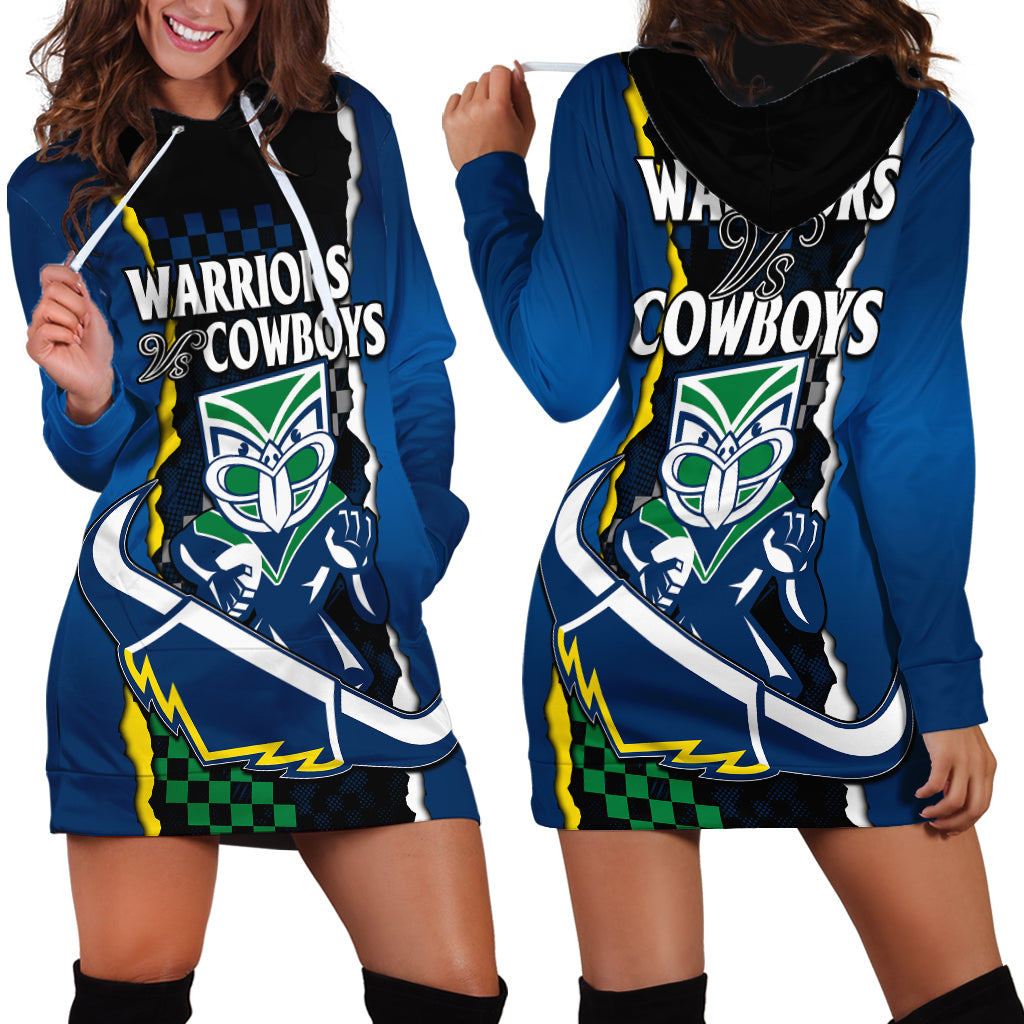 nrl-combine-warriors-and-cowboys-hoodie-dress