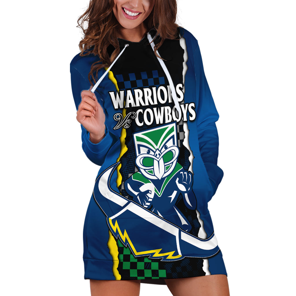 nrl-combine-warriors-and-cowboys-hoodie-dress
