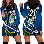 custom-text-and-number-nrl-combine-warriors-and-cowboys-hoodie-dress