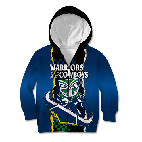 custom-text-and-number-nrl-combine-warriors-and-cowboys-kid-hoodie