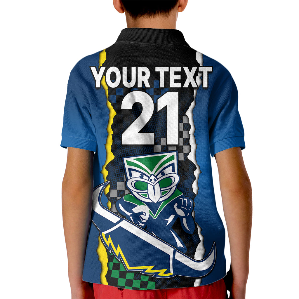 custom-text-and-number-nrl-combine-warriors-and-cowboys-kid-polo-shirt