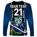 custom-text-and-number-nrl-combine-warriors-and-cowboys-long-sleeve-shirt
