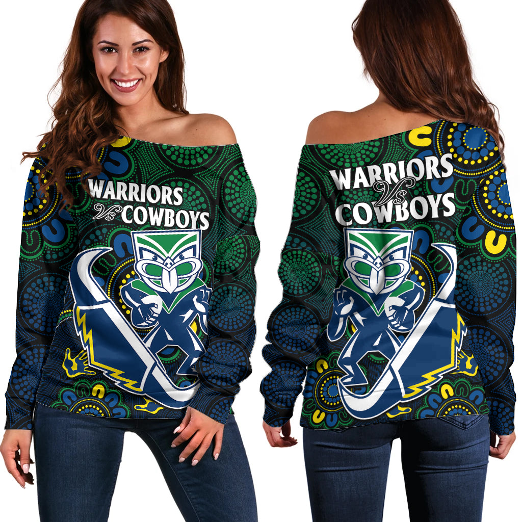 nrl-combine-warriors-and-cowboys-off-shoulder-sweater-aboriginal