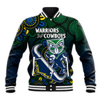 custom-text-and-number-nrl-combine-warriors-and-cowboys-baseball-jacket-aboriginal