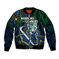 custom-text-and-number-nrl-combine-warriors-and-cowboys-bomber-jacket-aboriginal