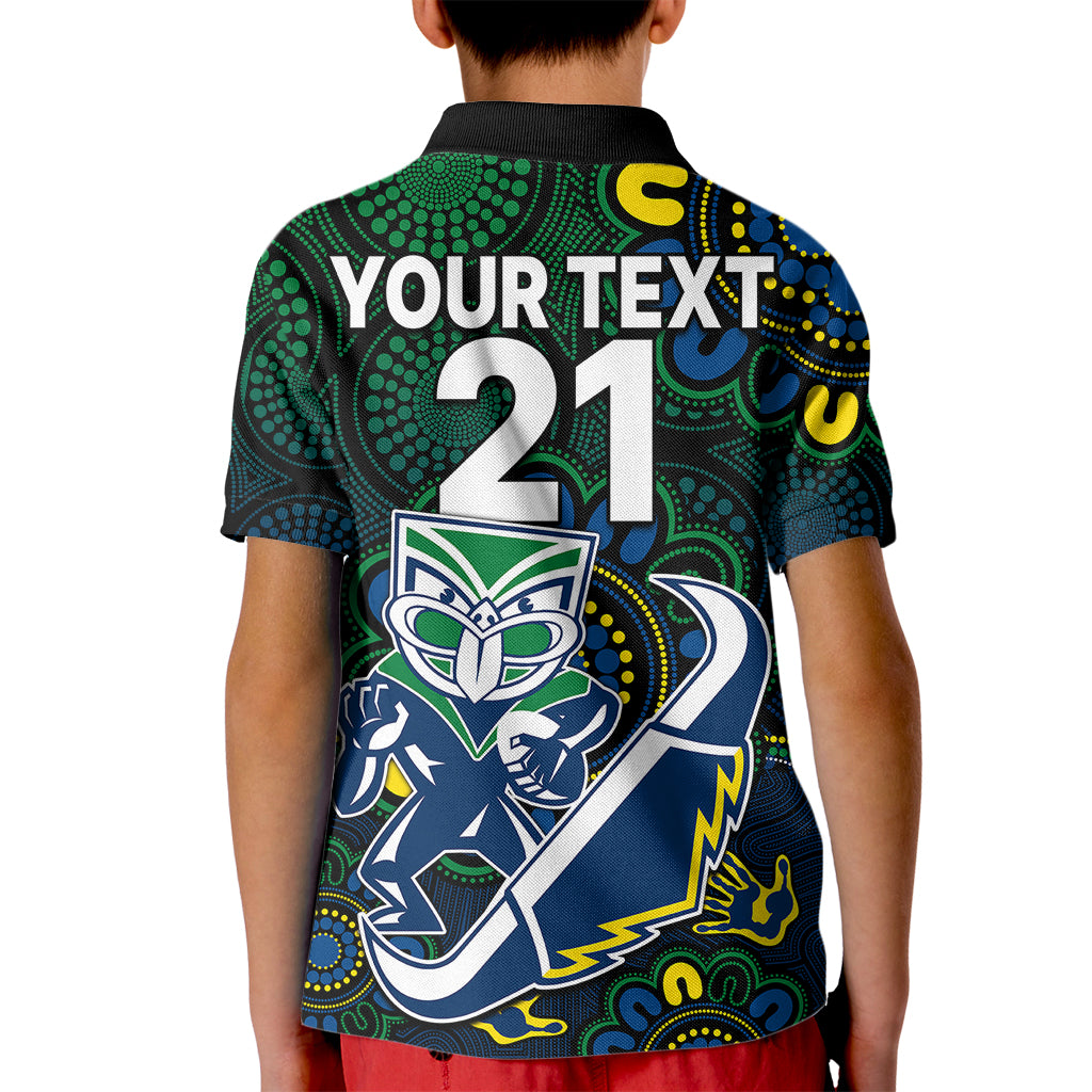 custom-text-and-number-nrl-combine-warriors-and-cowboys-kid-polo-shirt-aboriginal