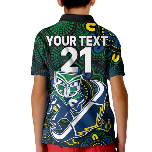 custom-text-and-number-nrl-combine-warriors-and-cowboys-kid-polo-shirt-aboriginal