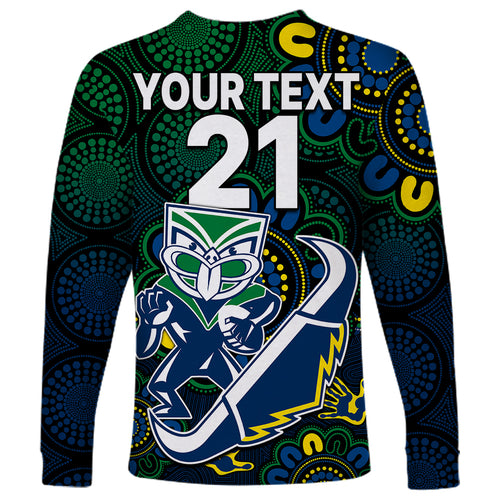 custom-text-and-number-nrl-combine-warriors-and-cowboys-long-sleeve-shirt-aboriginal