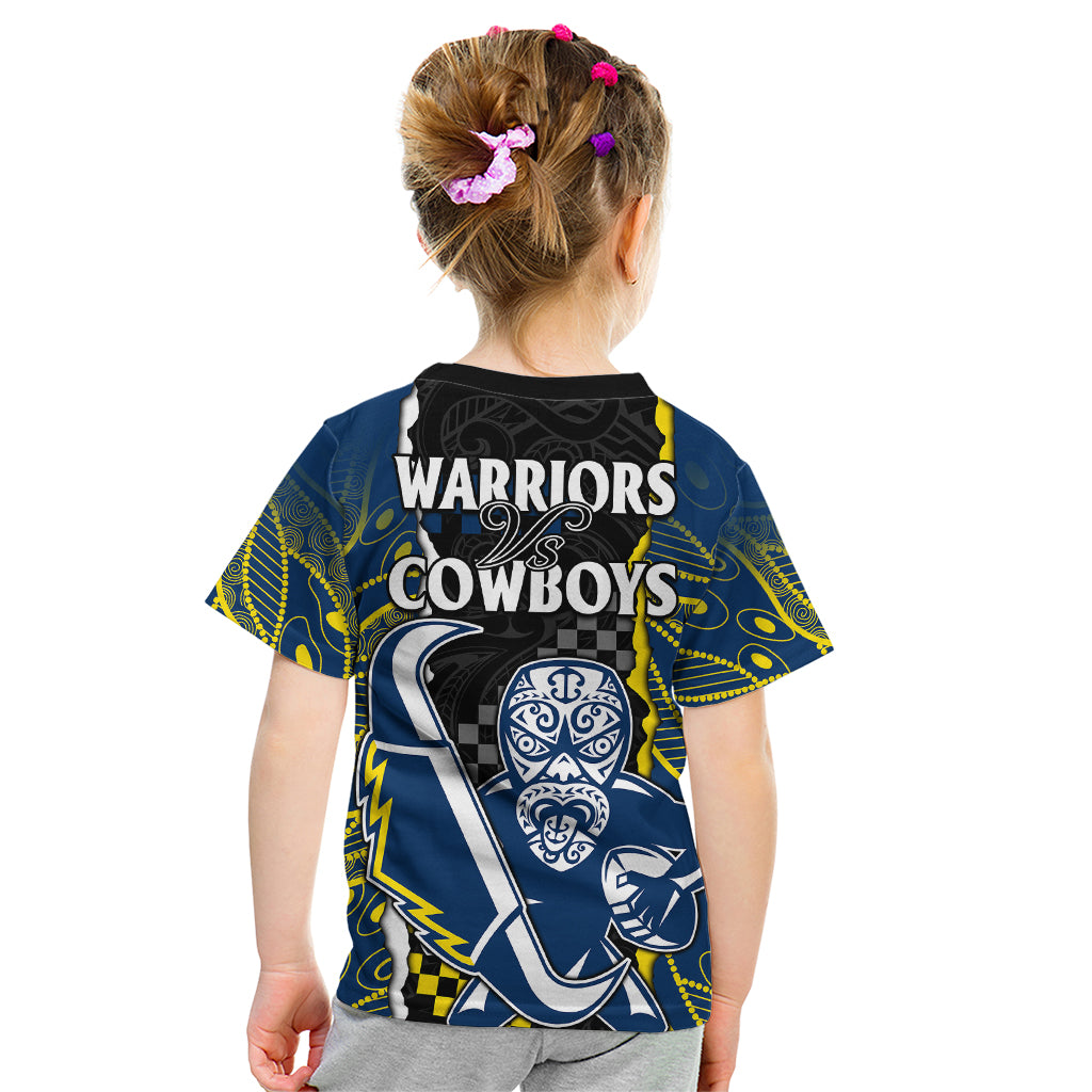 nrl-combine-warriors-and-cowboys-kid-t-shirt-maori-mixed-aboriginal