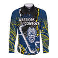 nrl-combine-warriors-and-cowboys-long-sleeve-button-shirt-maori-mixed-aboriginal