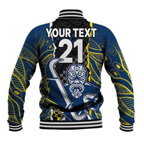 custom-text-and-number-nrl-combine-warriors-and-cowboys-baseball-jacket-maori-mixed-aboriginal