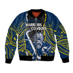 custom-text-and-number-nrl-combine-warriors-and-cowboys-bomber-jacket-maori-mixed-aboriginal