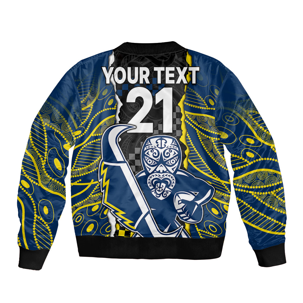 custom-text-and-number-nrl-combine-warriors-and-cowboys-bomber-jacket-maori-mixed-aboriginal