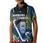 custom-text-and-number-nrl-combine-warriors-and-cowboys-kid-polo-shirt-maori-mixed-aboriginal