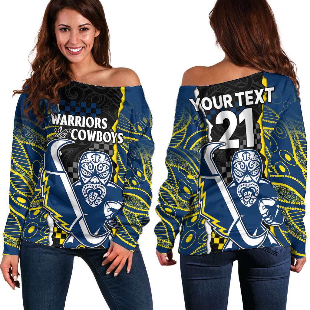 custom-text-and-number-nrl-combine-warriors-and-cowboys-off-shoulder-sweater-maori-mixed-aboriginal