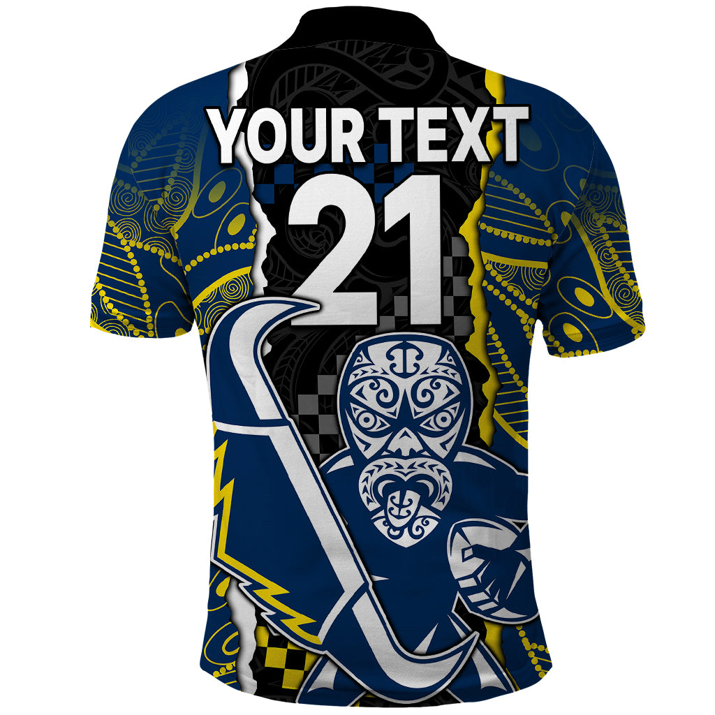 custom-text-and-number-nrl-combine-warriors-and-cowboys-polo-shirt-maori-mixed-aboriginal