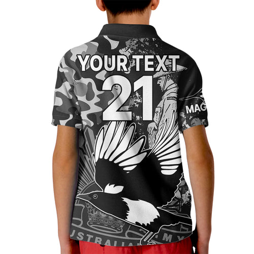 custom-text-and-number-afl-anzac-2023-magpies-kid-polo-shirt-camouflage