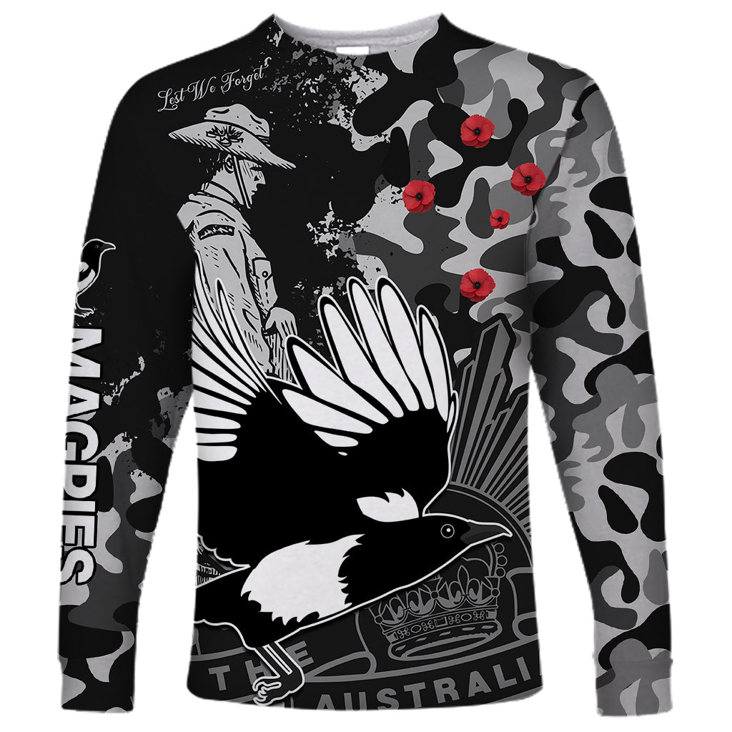 custom-text-and-number-afl-anzac-2023-magpies-long-sleeve-shirt-camouflage
