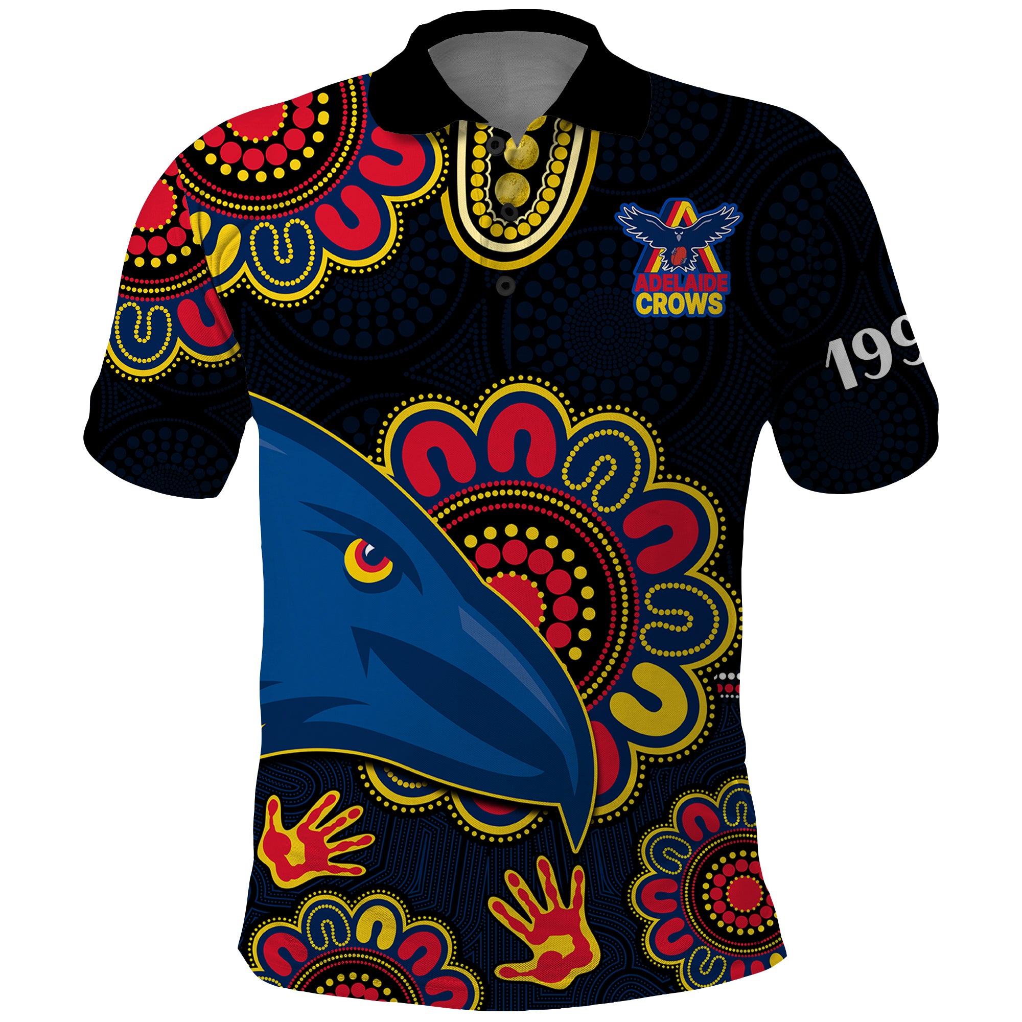 afl-adelaide-football-the-crows-1990-aboriginal-polo-shirt