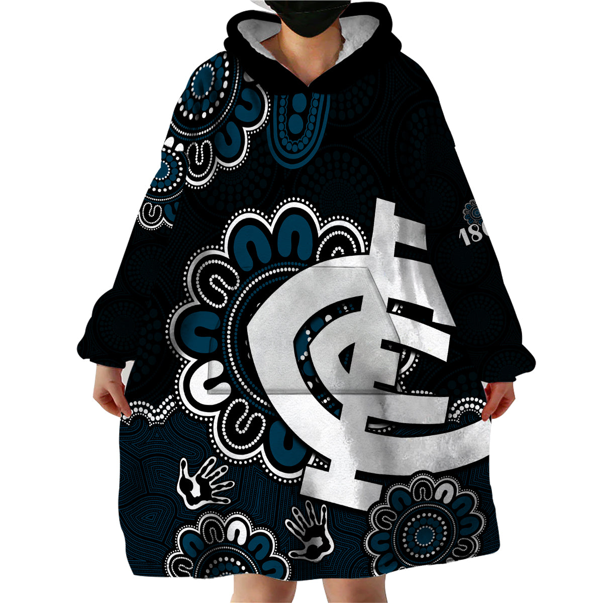 afl-carlton-blues-1864-aboriginal-wearable-blanket-hoodie
