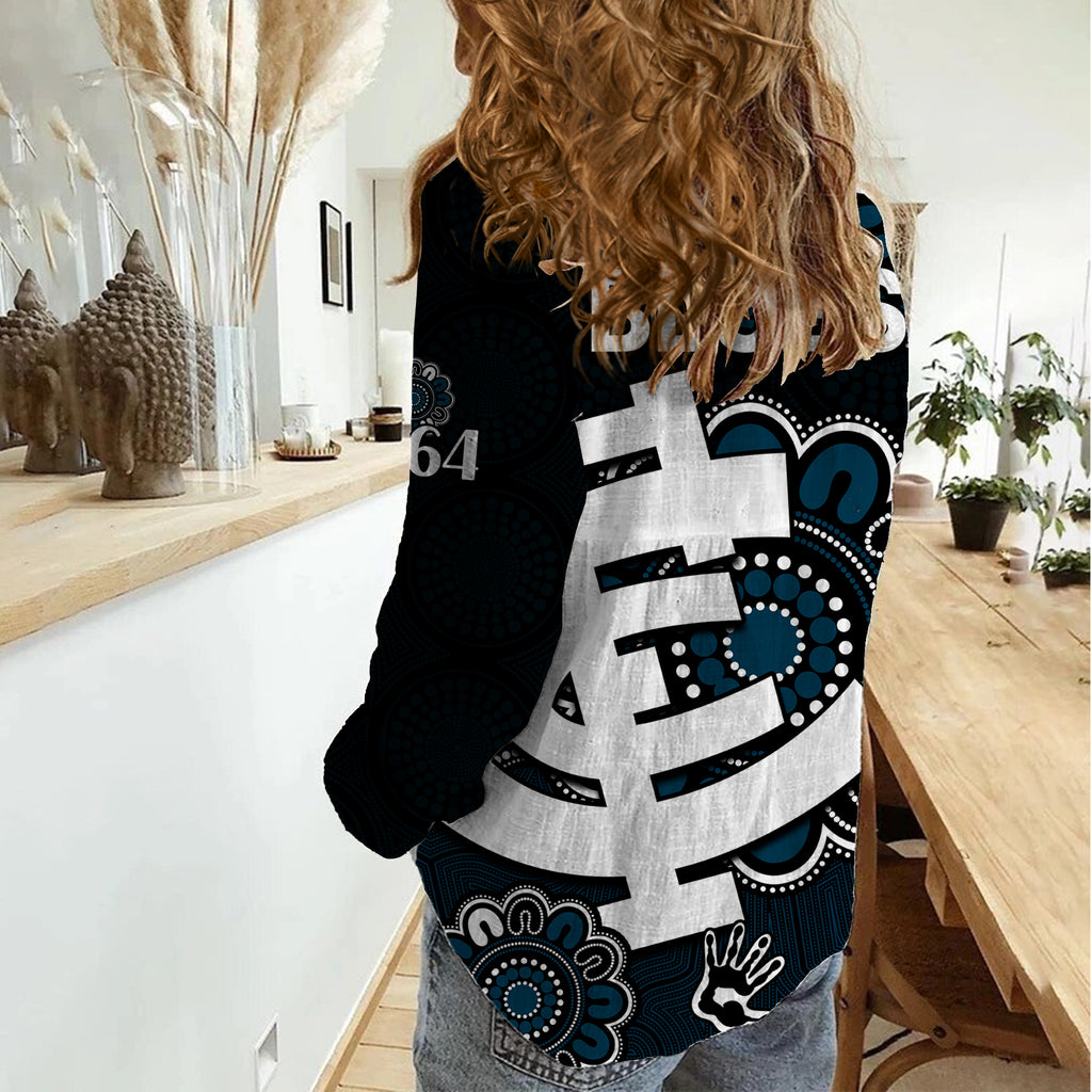 afl-carlton-blues-1864-aboriginal-women-casual-shirt