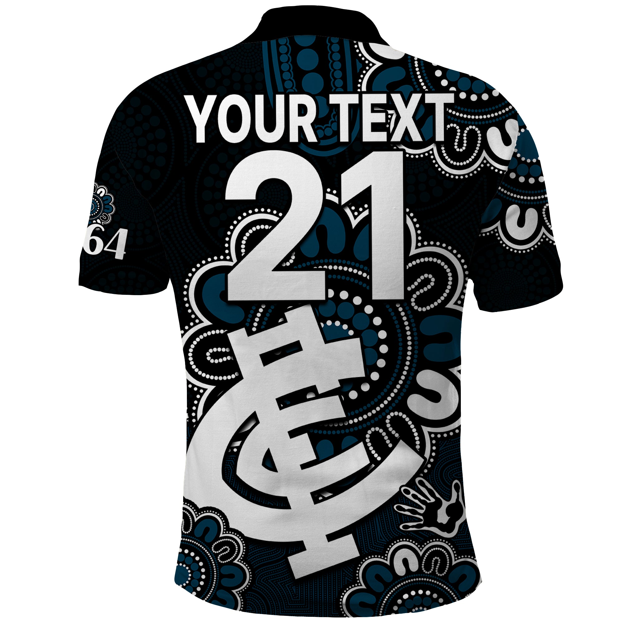 custom-personalised-afl-carlton-blues-1864-aboriginal-polo-shirt