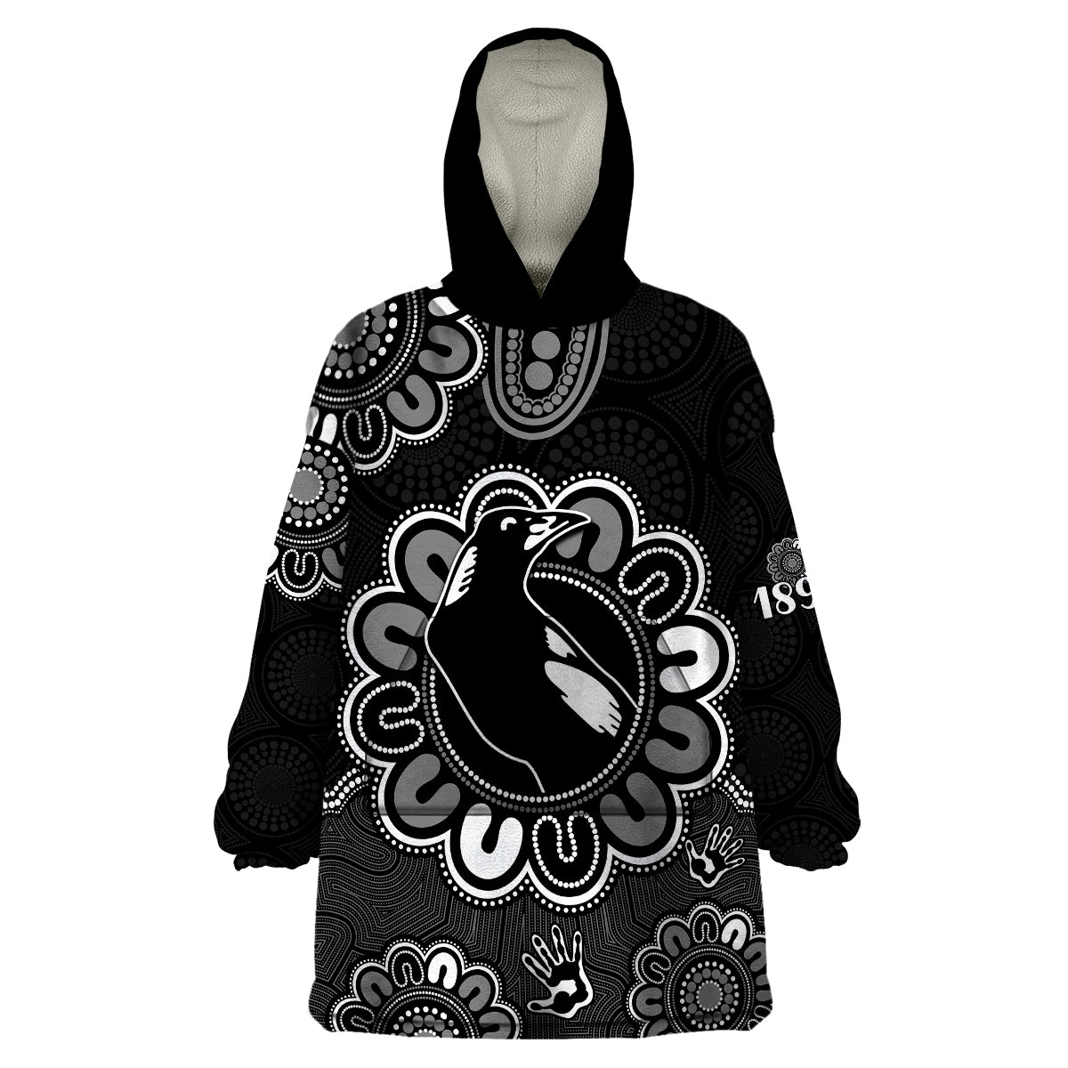 afl-collingwood-magpies-1892-aboriginal-wearable-blanket-hoodie